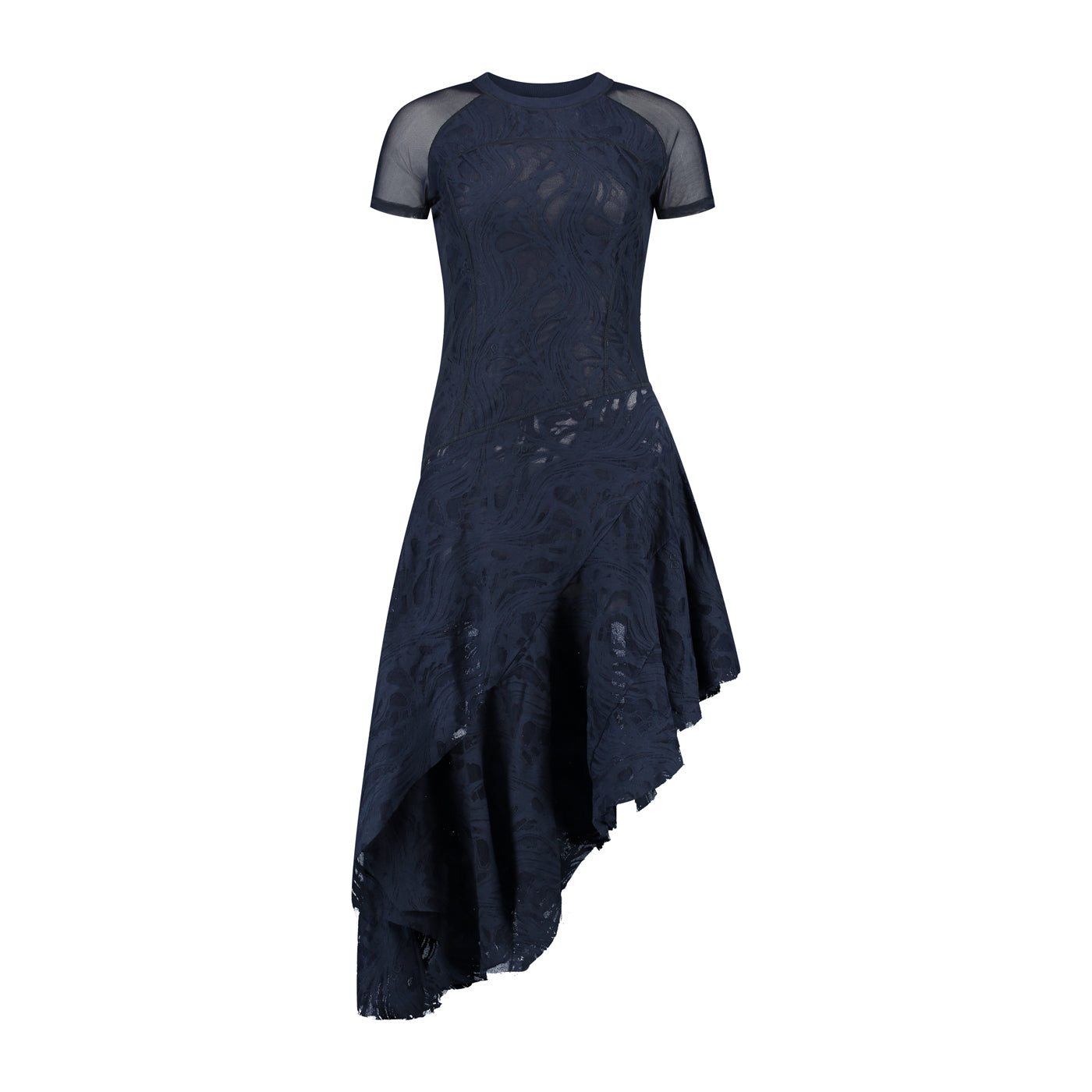 Maritime Blue Lace Dress