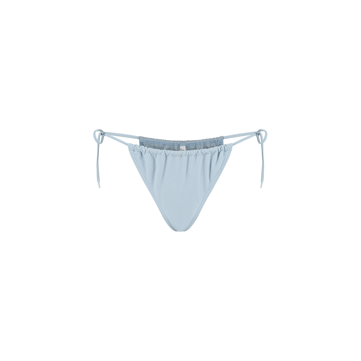 Subdued Blue Pinto Bikini Bottom