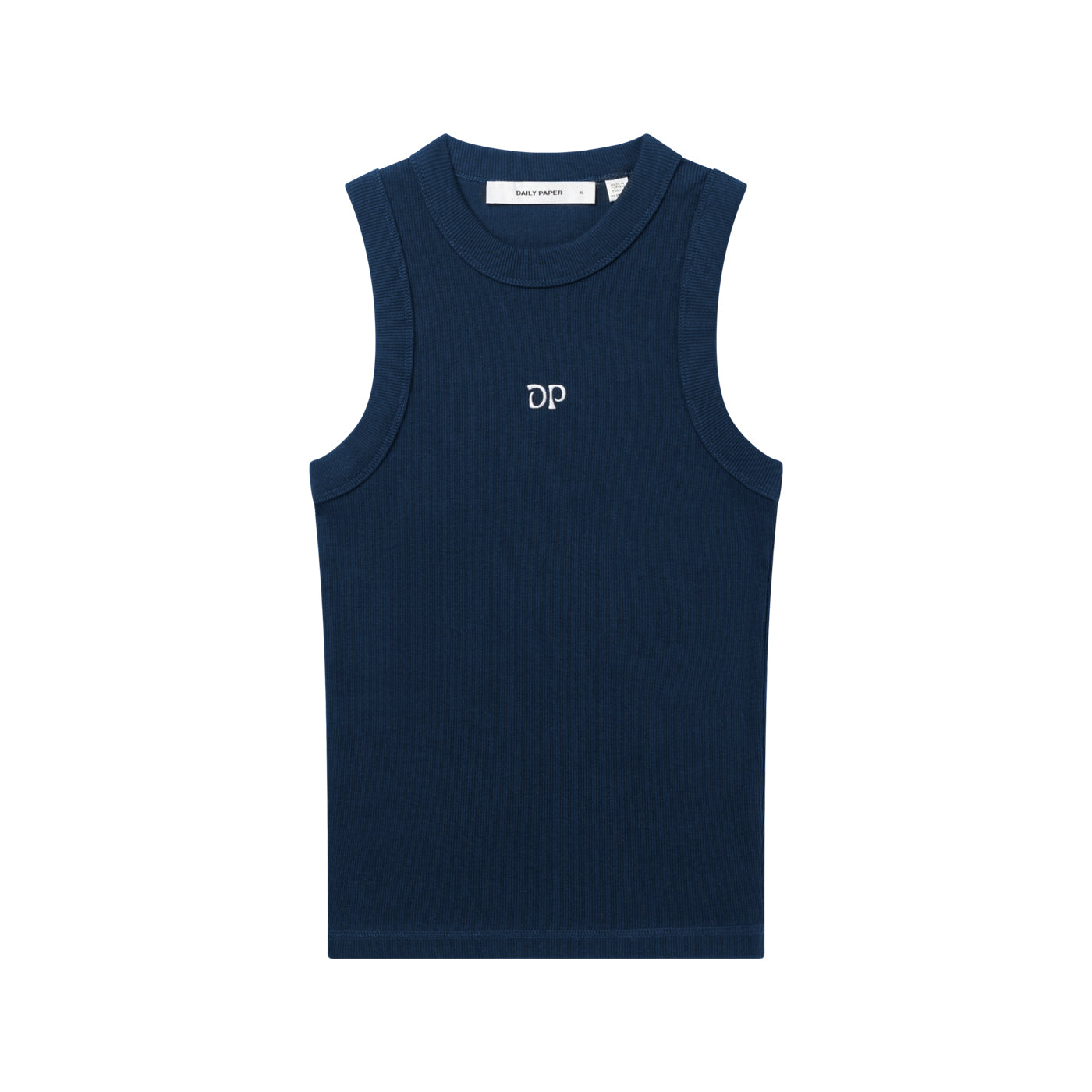 Pageant Blue Unit Rib Tank Top