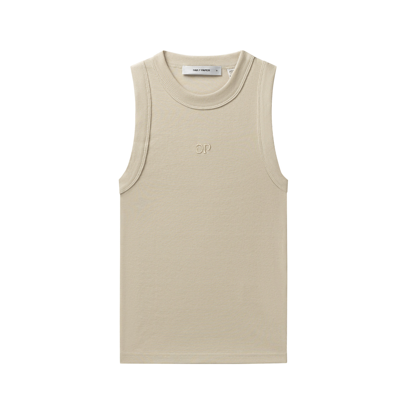 Peyote Beige Unit Rib Top