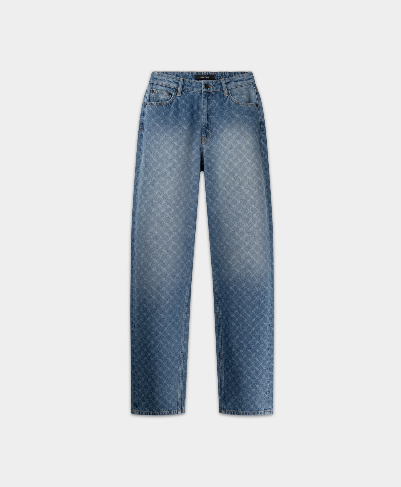 Blue Avery Monogram Jeans