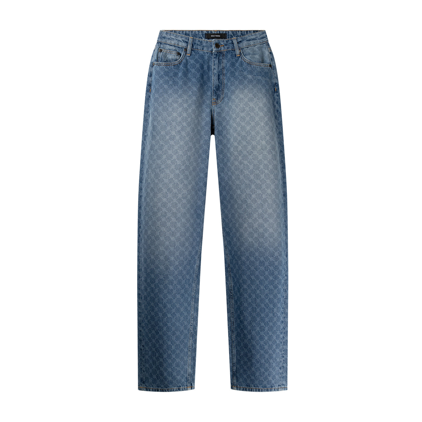 Blue Avery Monogram Jeans