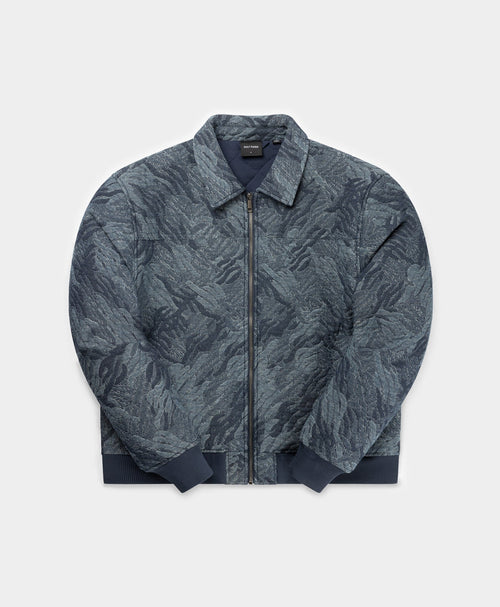 Camo Monogram Denim Bomber