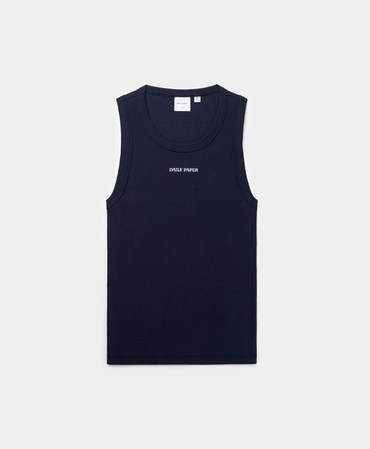 Maritime Blue Dias Rib Tank Top