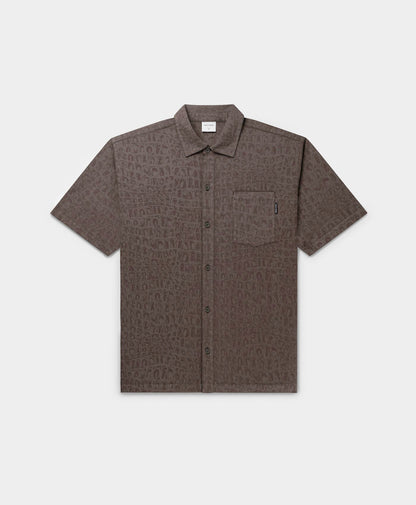 Black Oyster Digital Croc Shirt
