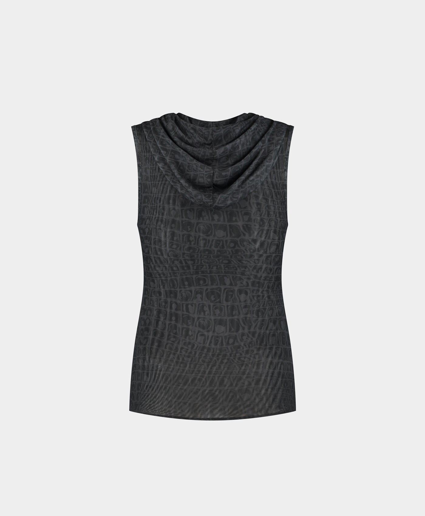 Black Oyster Digital Croc Top
