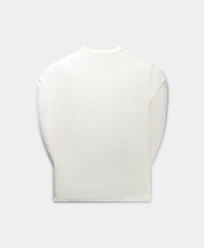 White Slub Longsleeve