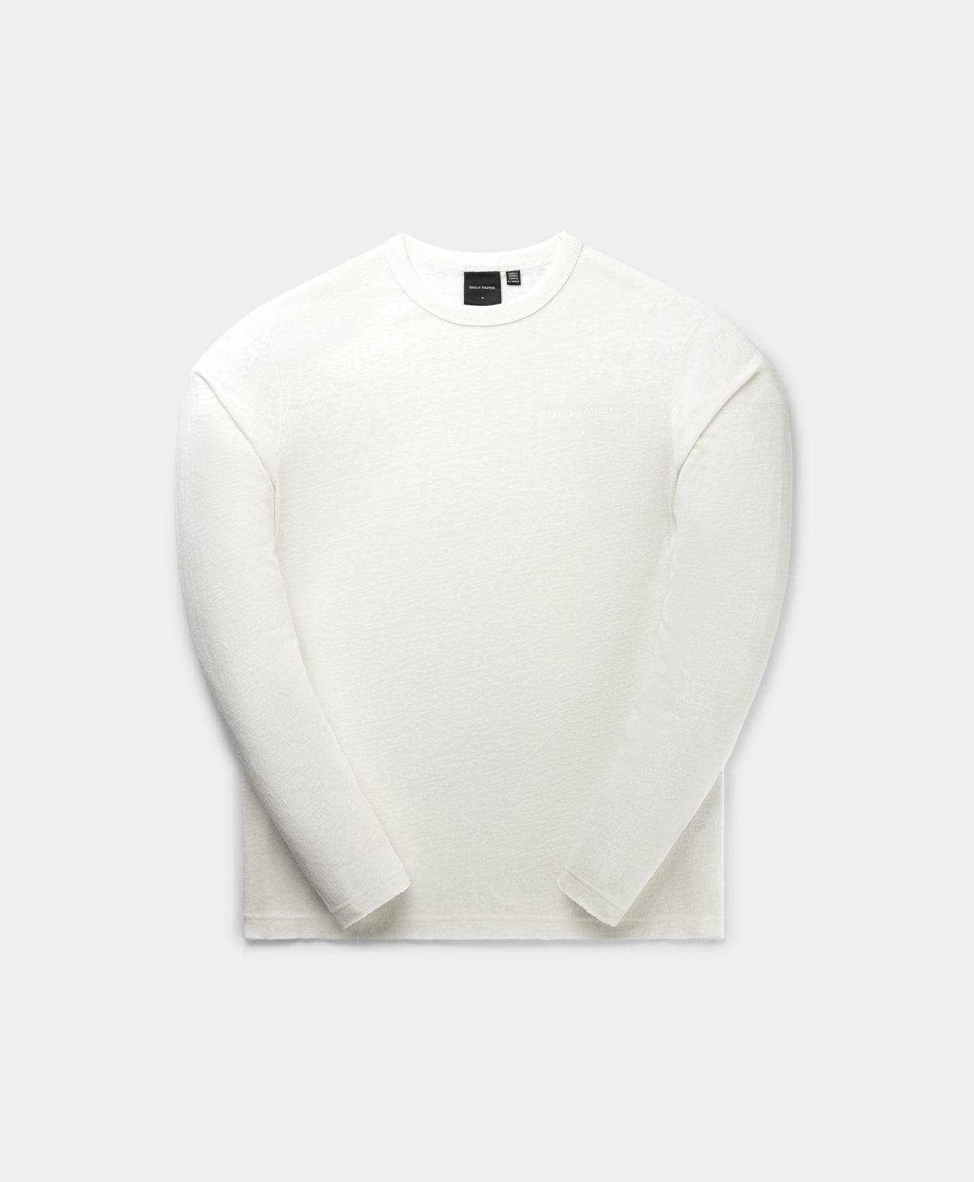 White Slub Longsleeve