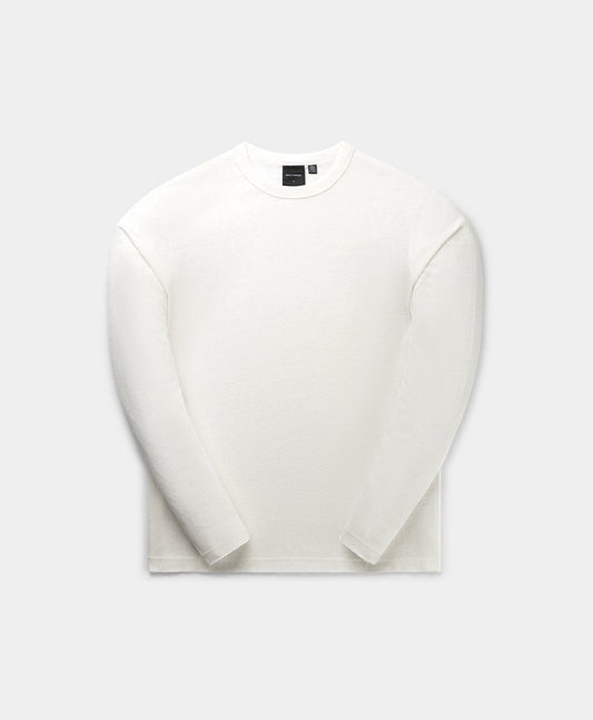 White Slub Longsleeve
