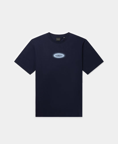 Maritime Blue Dotted Logo T-Shirt