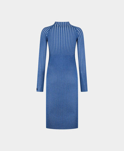 True Blue Dias Knit Sweater Dress