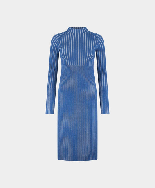 True Blue Dias Knit Sweater Dress