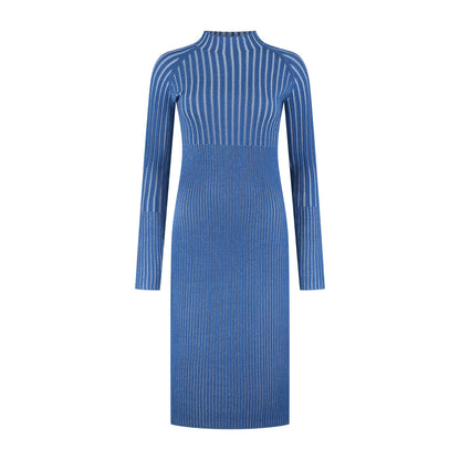 True Blue Dias Knit Sweater Dress