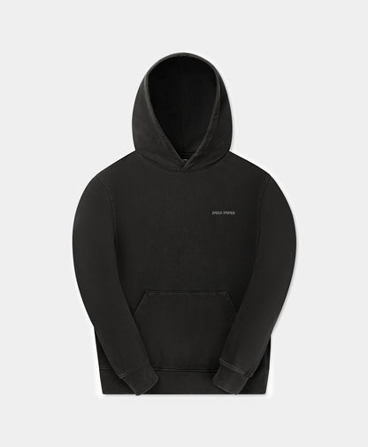Washed Black Senses Hoodie
