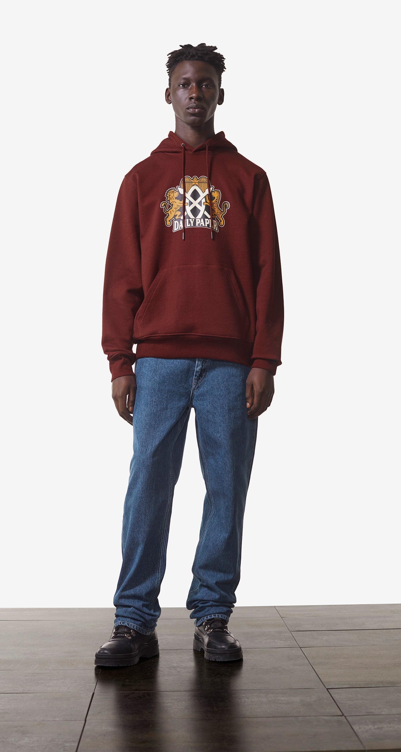 Fiery Brick Red Nakato Hoody
