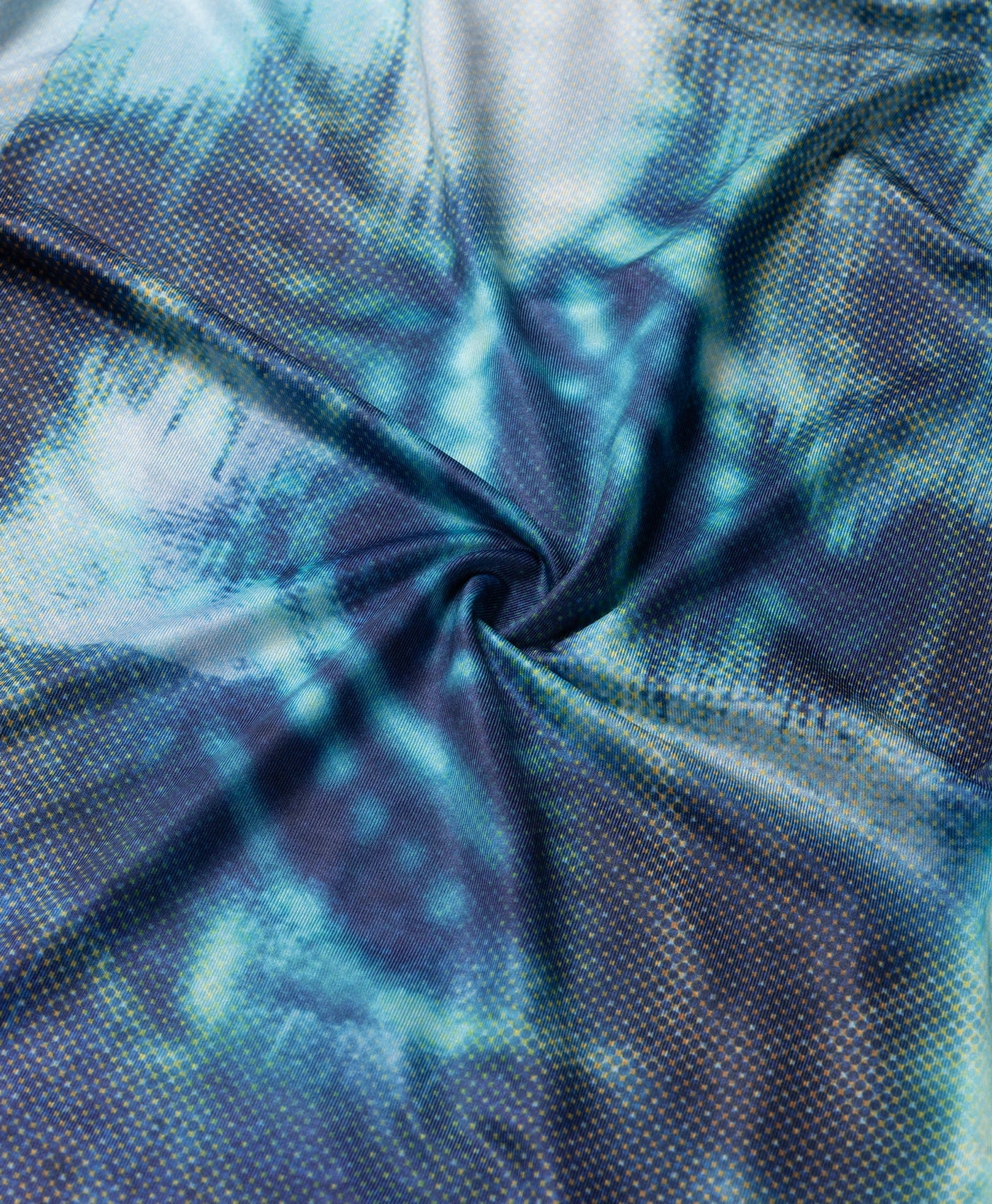 Blue Fitted Braid Longsleeve