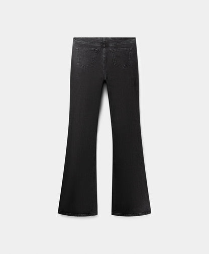 Black Flared Jeans
