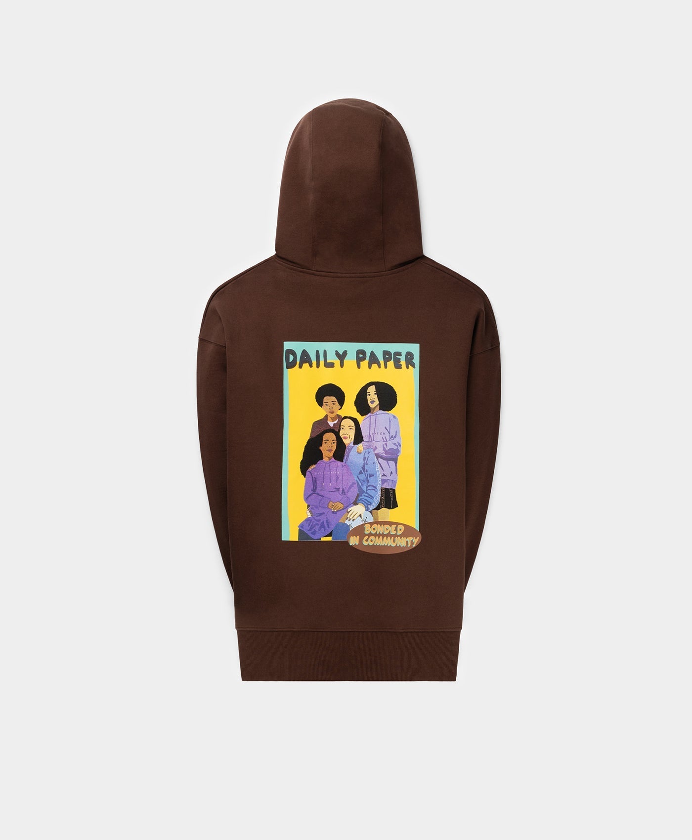 Chocolate Brown Horizo Hoody