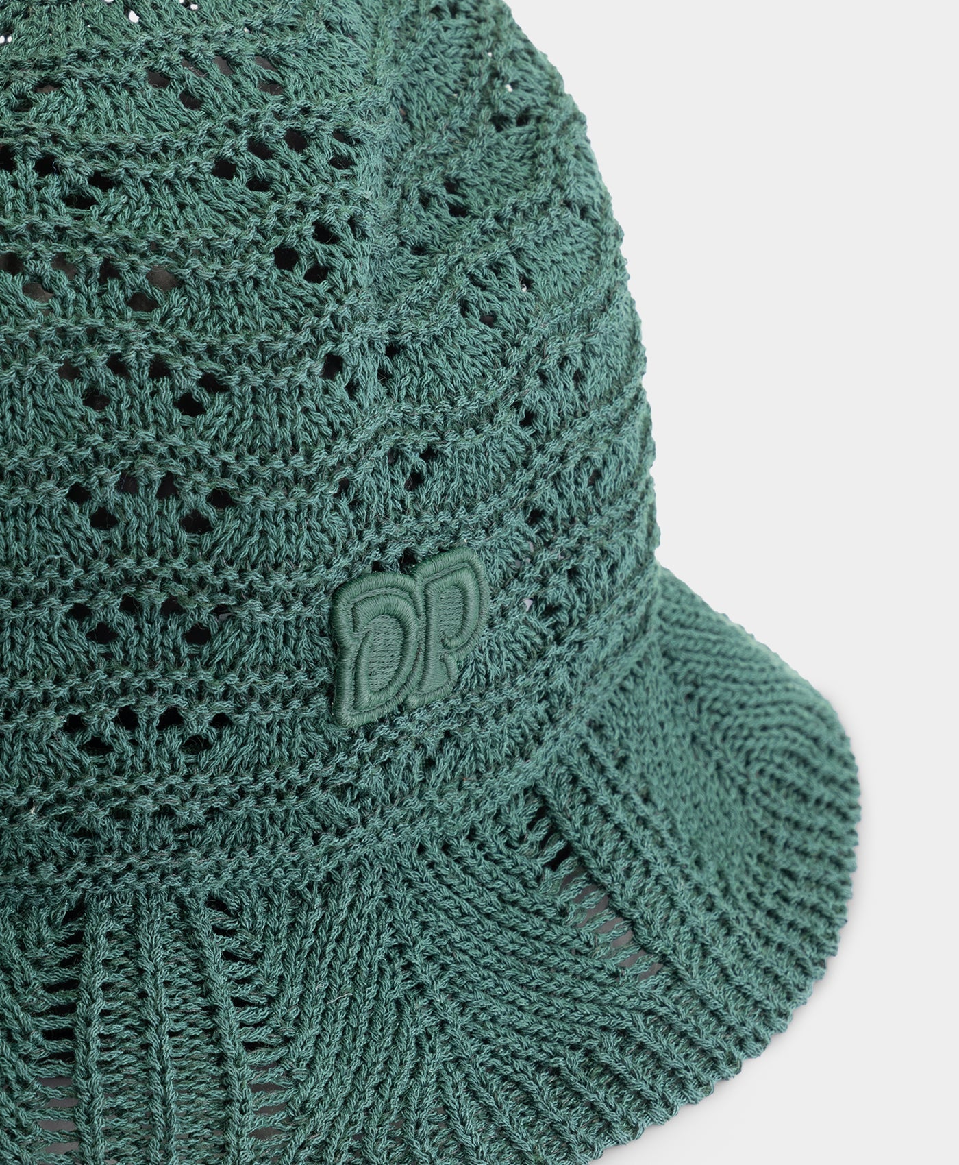 Green Gables Knitted Bucket Hat