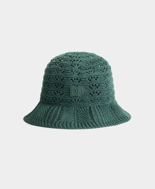 Green Gables Knitted Bucket Hat