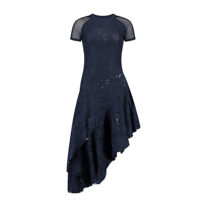 Maritime Blue Lace Dress