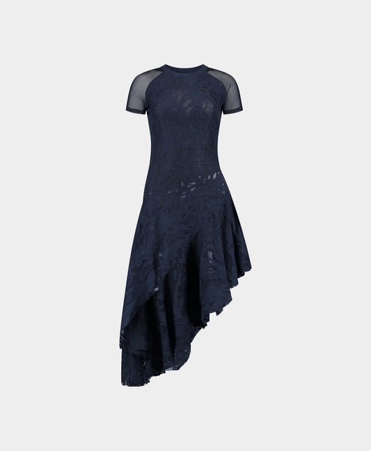 Maritime Blue Lace Dress