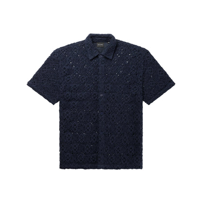 Maritime Blue Lace Shield Shirt