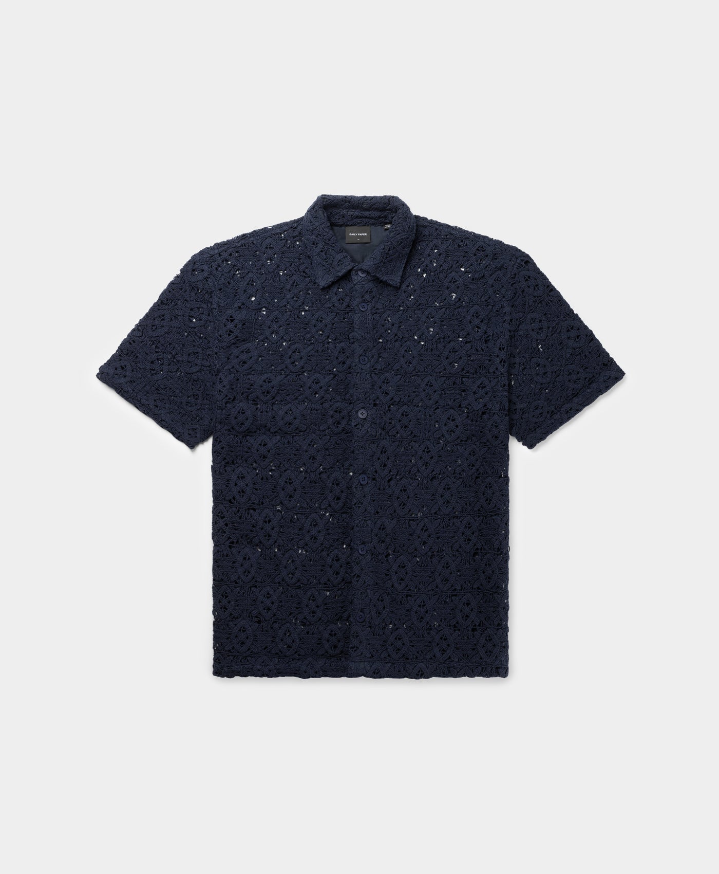 Maritime Blue Lace Shield Shirt