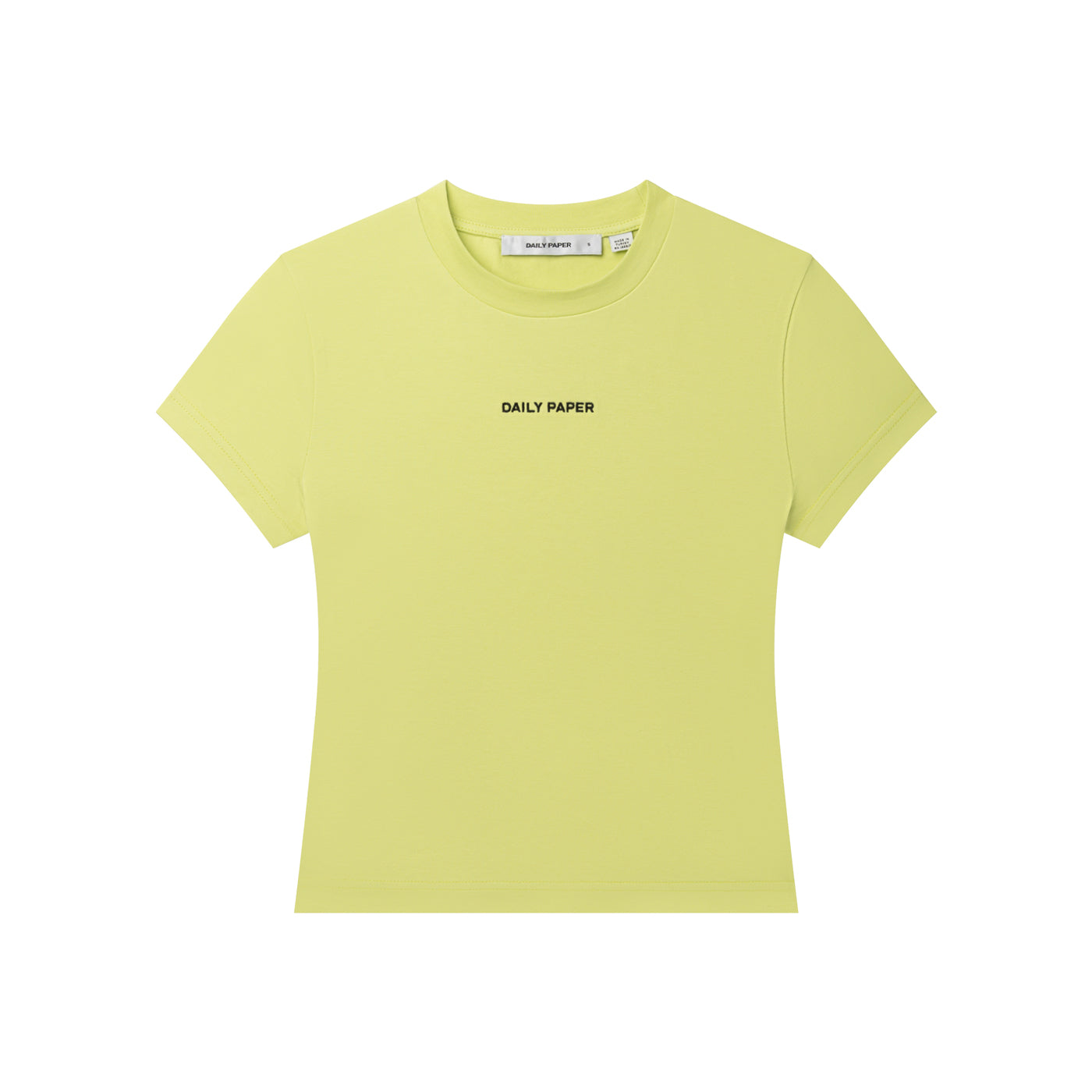 Daiquiri Green Logotype Cropped T-Shirt