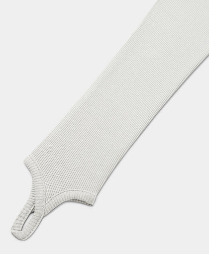 Ultimate Grey Logo Rib Top