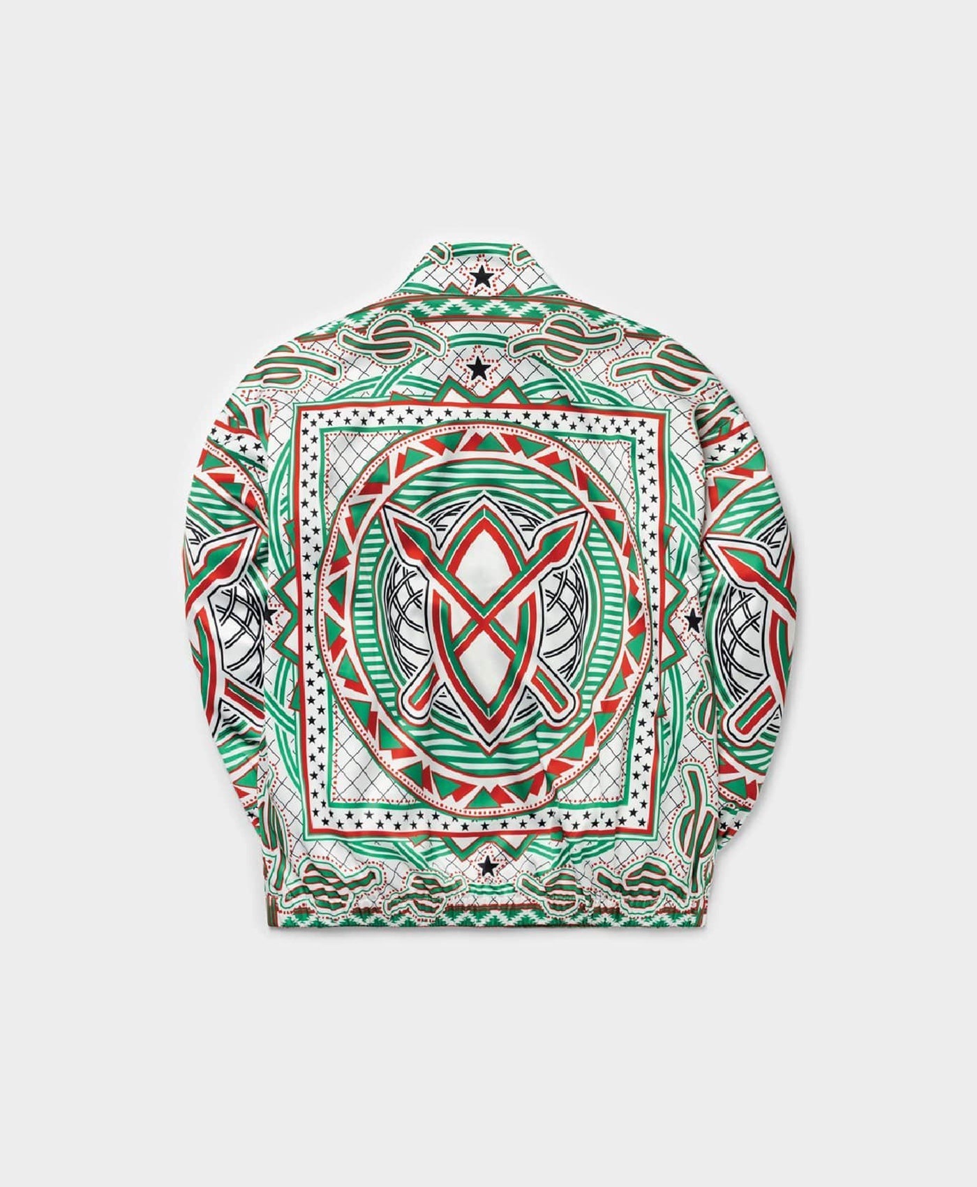 Green Red Moke Jacket