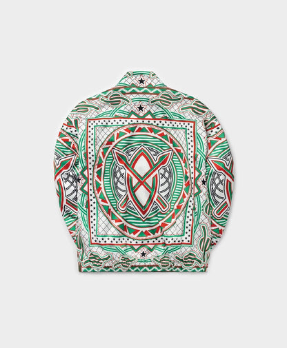 Green Red Moke Jacket