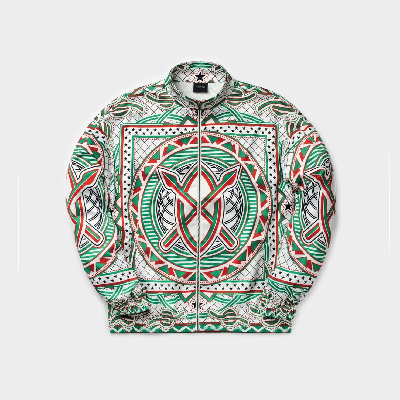 Green Red Moke Jacket