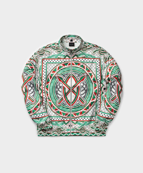 Green Red Moke Jacket