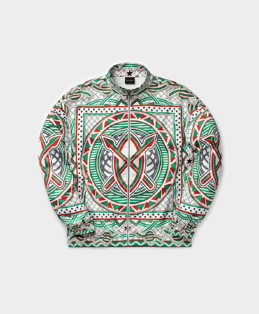 Green Red Moke Jacket