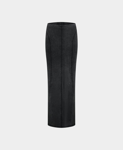 Black Nalia Maxi Skirt