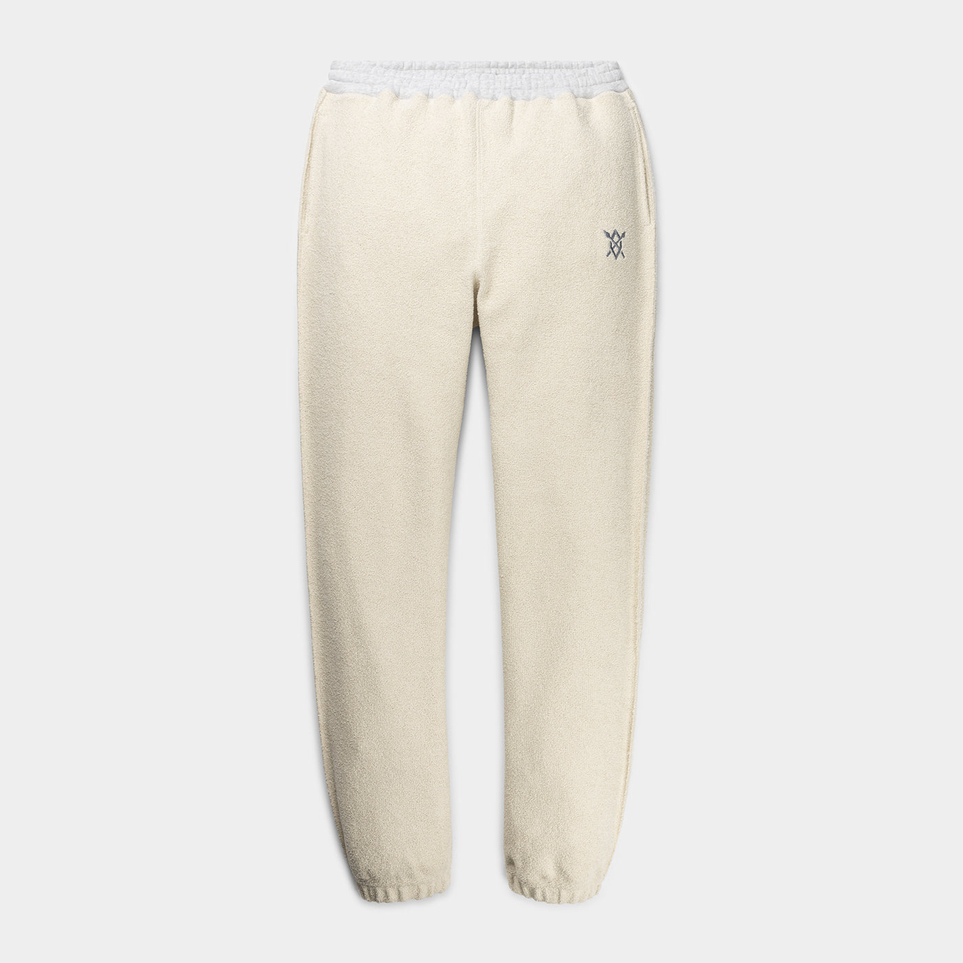 Grey Melange Off White Nemar Pants