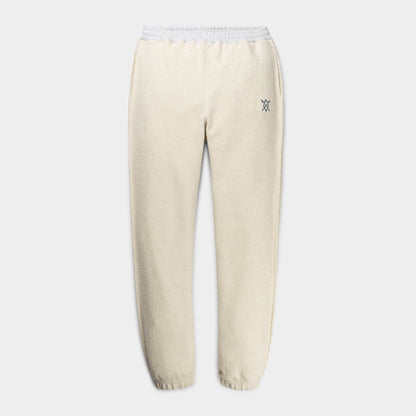 Grey Melange Off White Nemar Pants