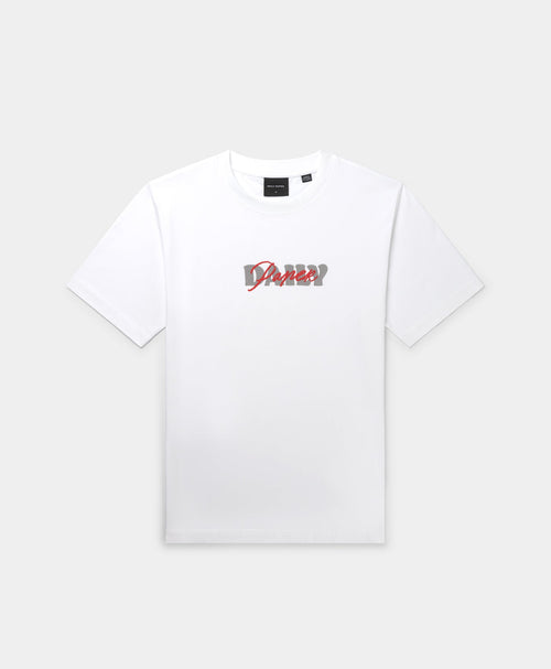 White Overwritten T-Shirt