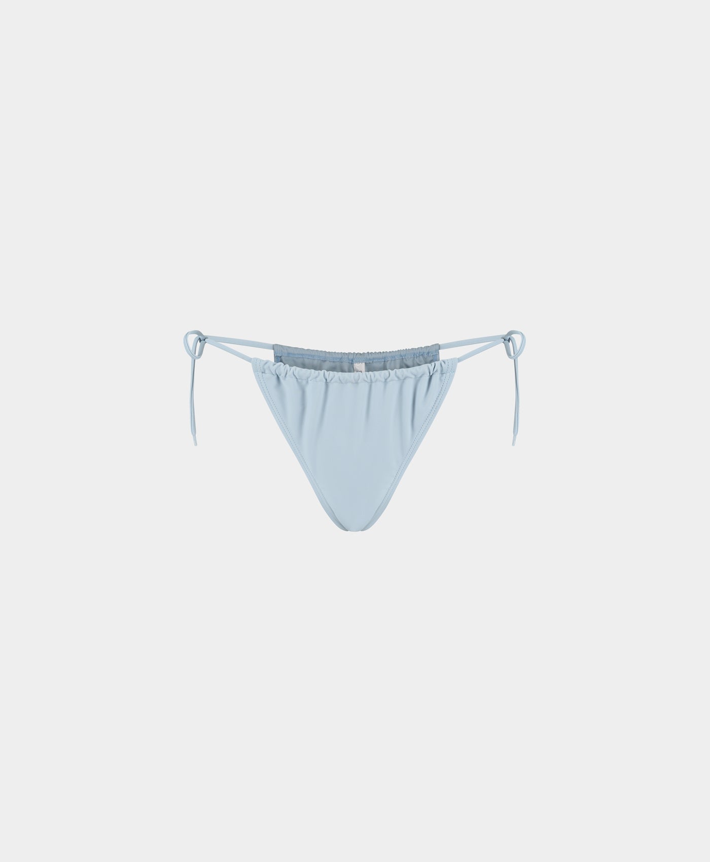 Subdued Blue Pinto Bikini Bottom