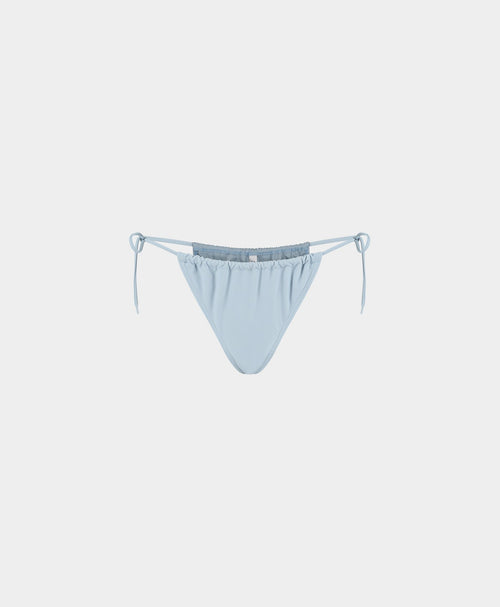 Subdued Blue Pinto Bikini Bottom