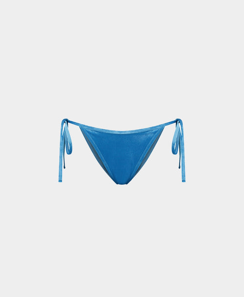 Blue Velvet Bikini Bottom