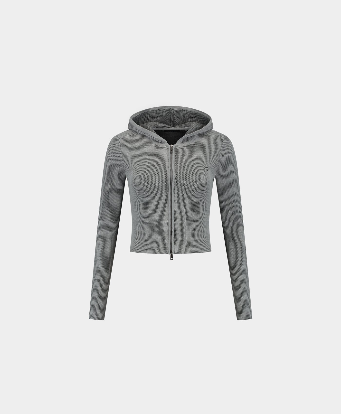 Wet Weather Rib Knit Hoodie