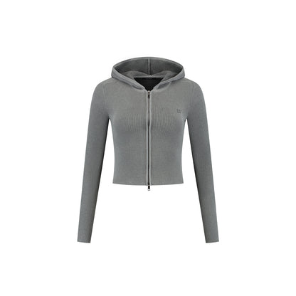 Wet Weather Rib Knit Hoodie