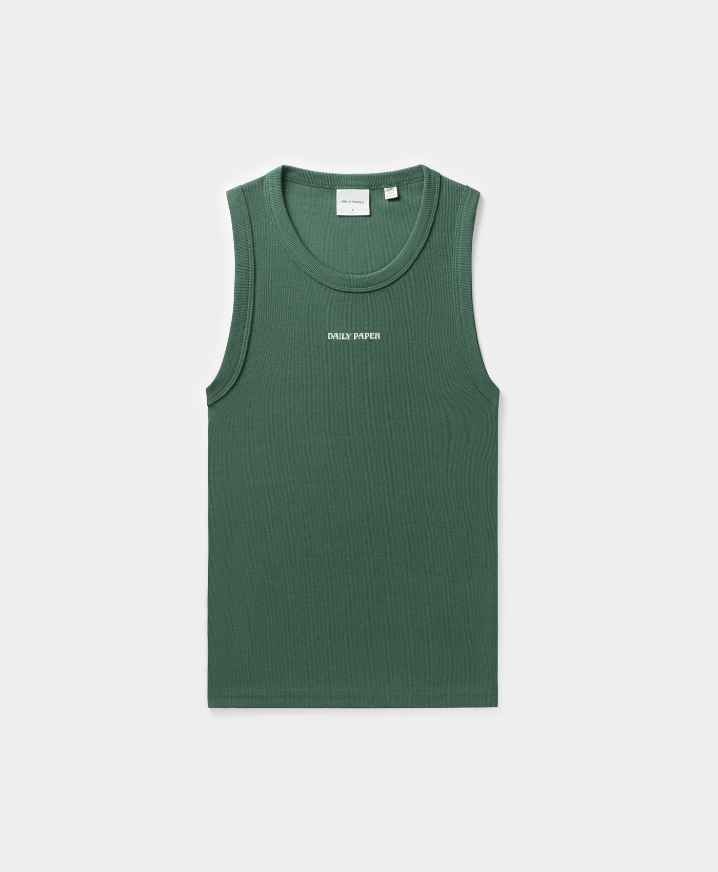 Bistro Green Rib Tank Top
