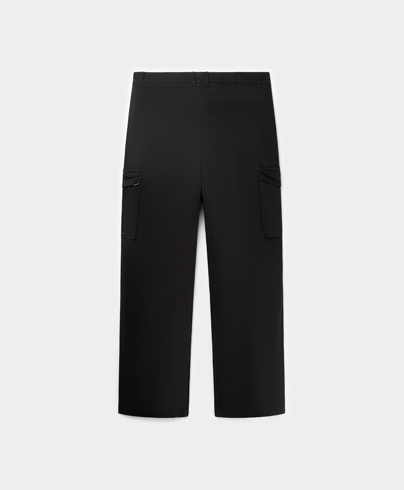 Black Oyster Ripstop Cargo Pants