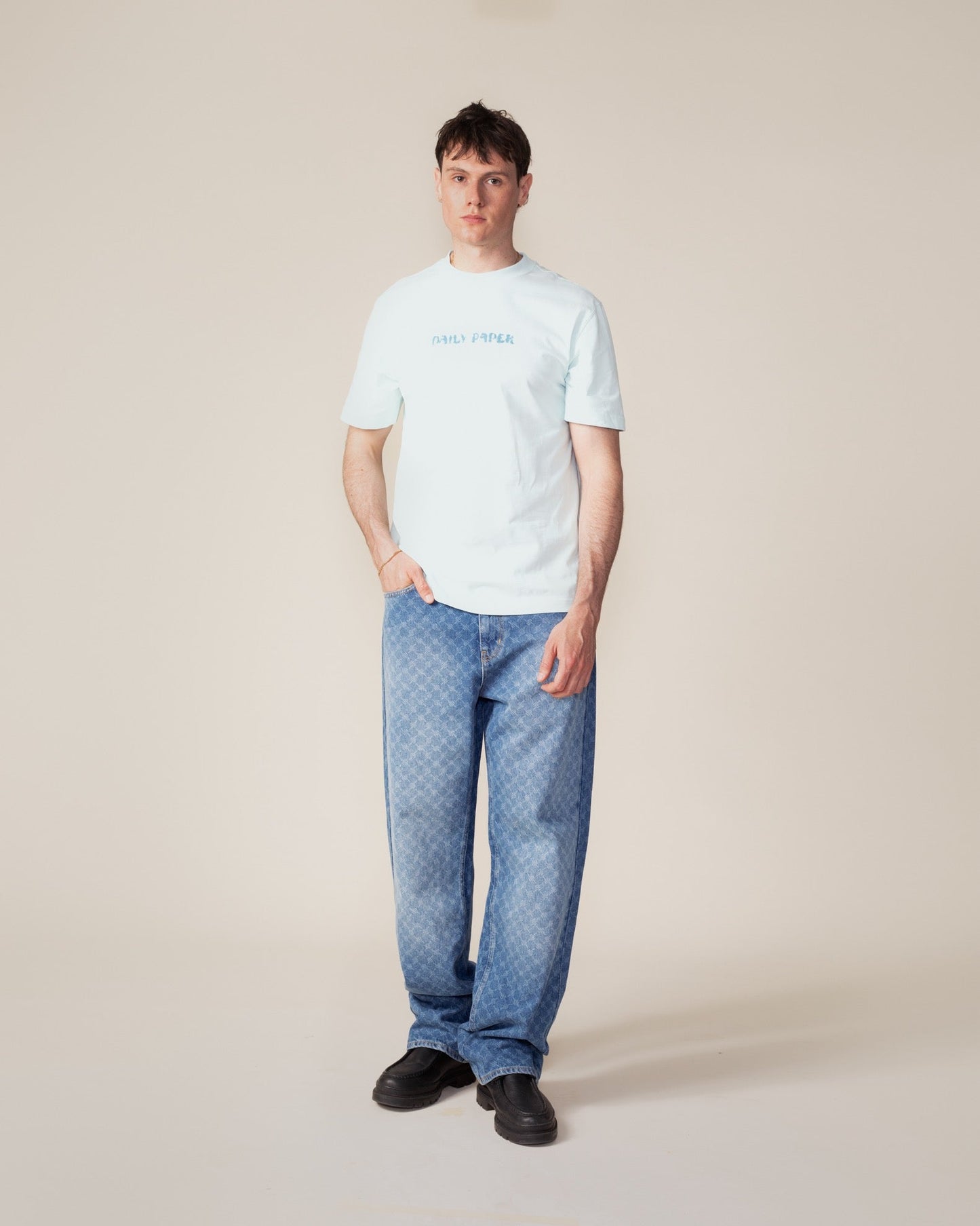 Saltwater Slide Blue Shield Focus T-Shirt