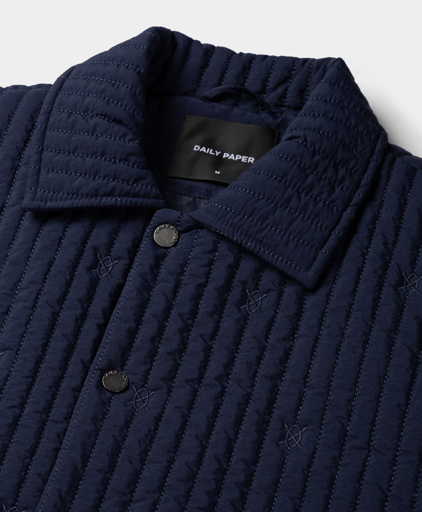 Maritime Blue Shield Quilted Jacket