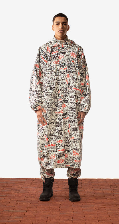 Red Black Tag Mio Long Jacket