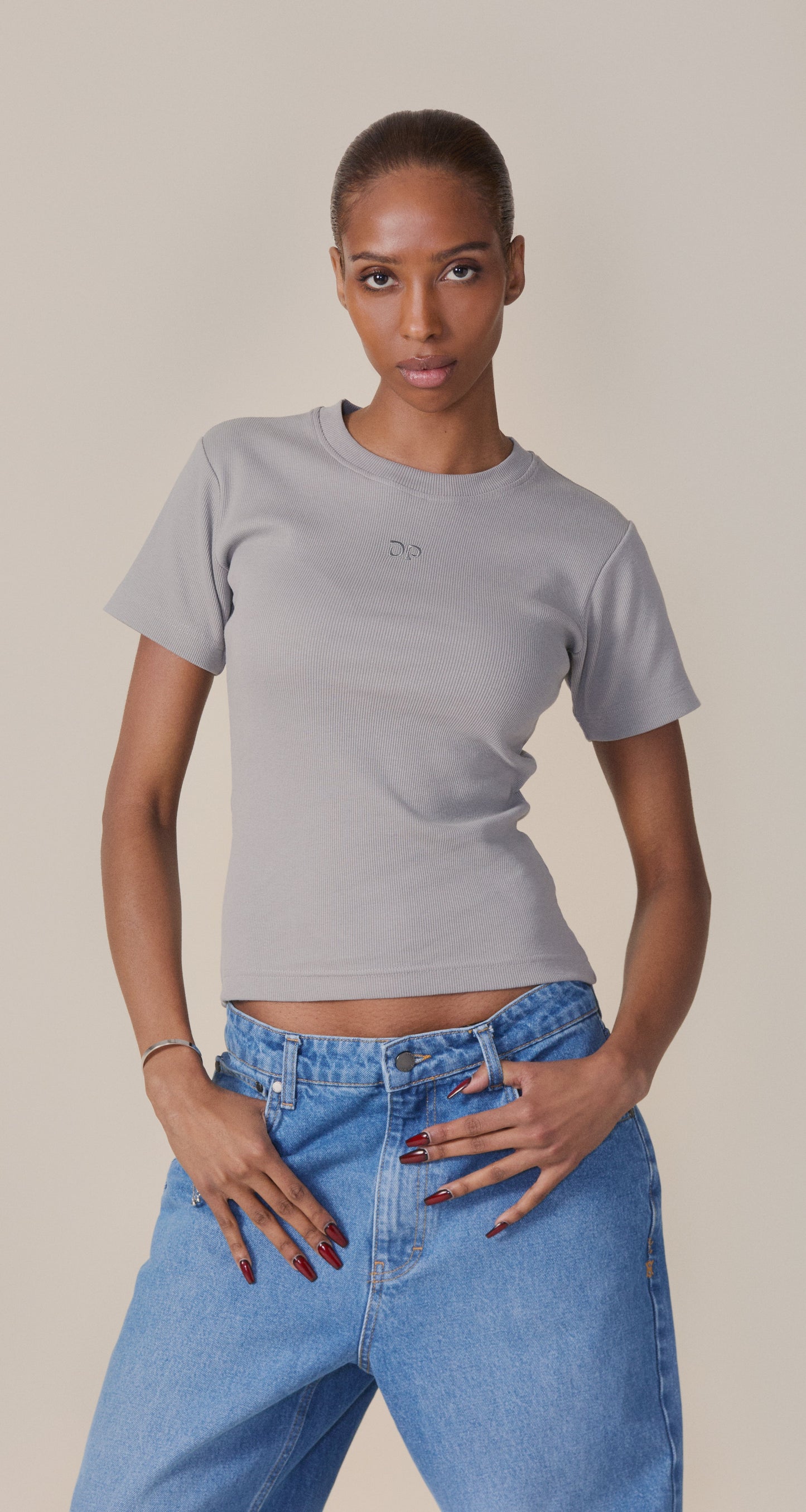 Wet Weather Unit Rib Fitted T-Shirt